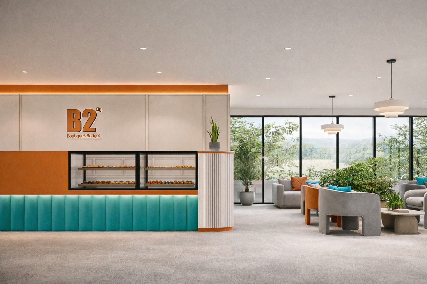 B2 Hotel Kasetsart Sriracha — render (another branch, not Saint Paul)