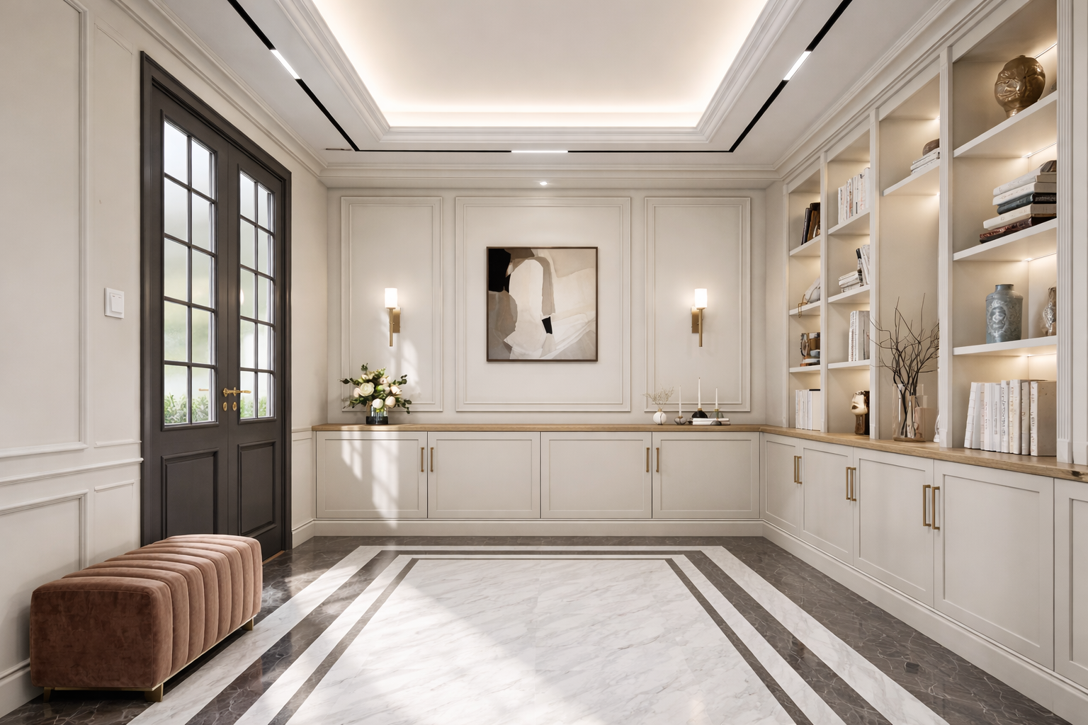 K Eve Residential — kitchen on handover day